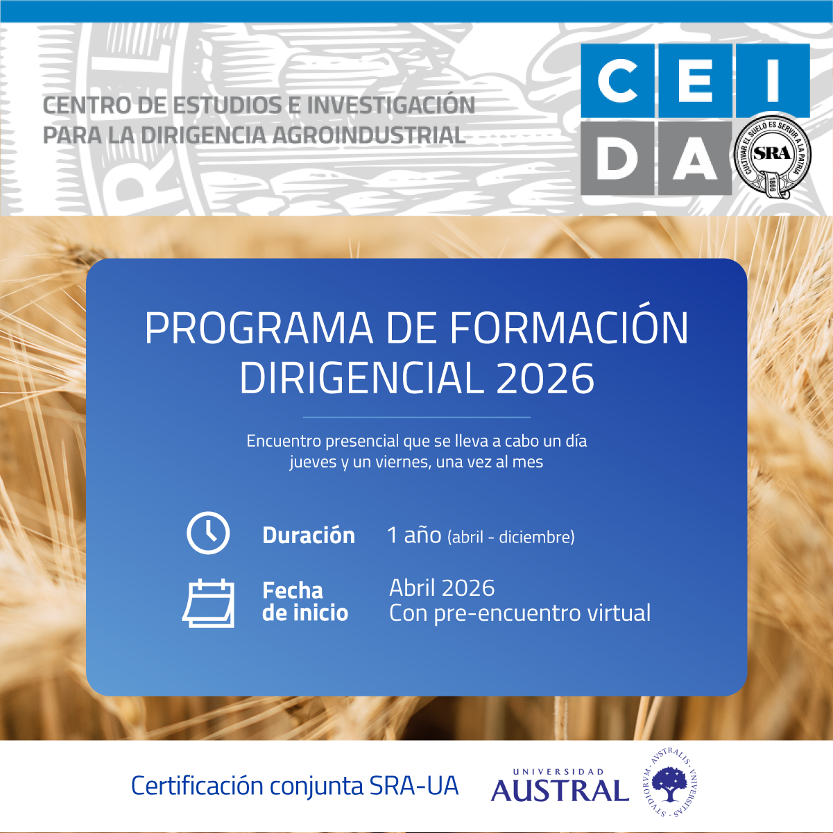 Programa de Formación Dirigencial CEIDA 2026